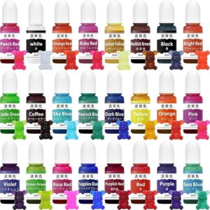 レジン 着色剤 透明色 24色*10ml
