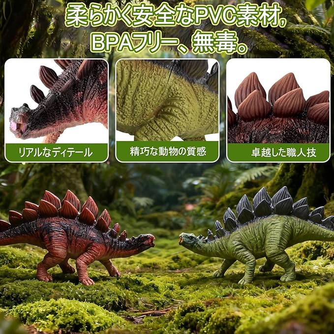 恐竜 おもちゃ リアル模型 恐竜フィギュア - 画像 (2)