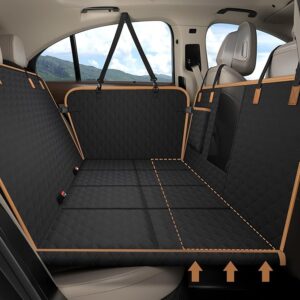 犬 車 シート ハードボトム犬用シートカバー 犬用後部座席エクステンダー ンド