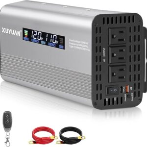 純正正弦波インバーター 12V/24V RV キャンプ トラック 緊急用