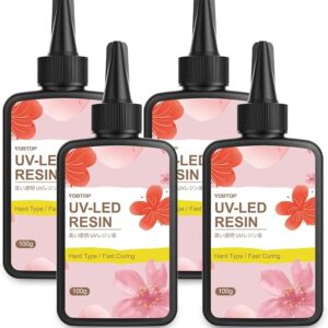 UVレジン液 400g レジン液 大容量 低粘度 黄変しにくい 低刺激性 ハンドメイド アクセサリー制作 DIY素材