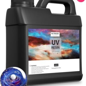 レジン液 1000g UVレジン液 大容量 ハードタイプ UV-LED対応 高い透明度 急速硬化 黄ばみなし DIY レジンアート